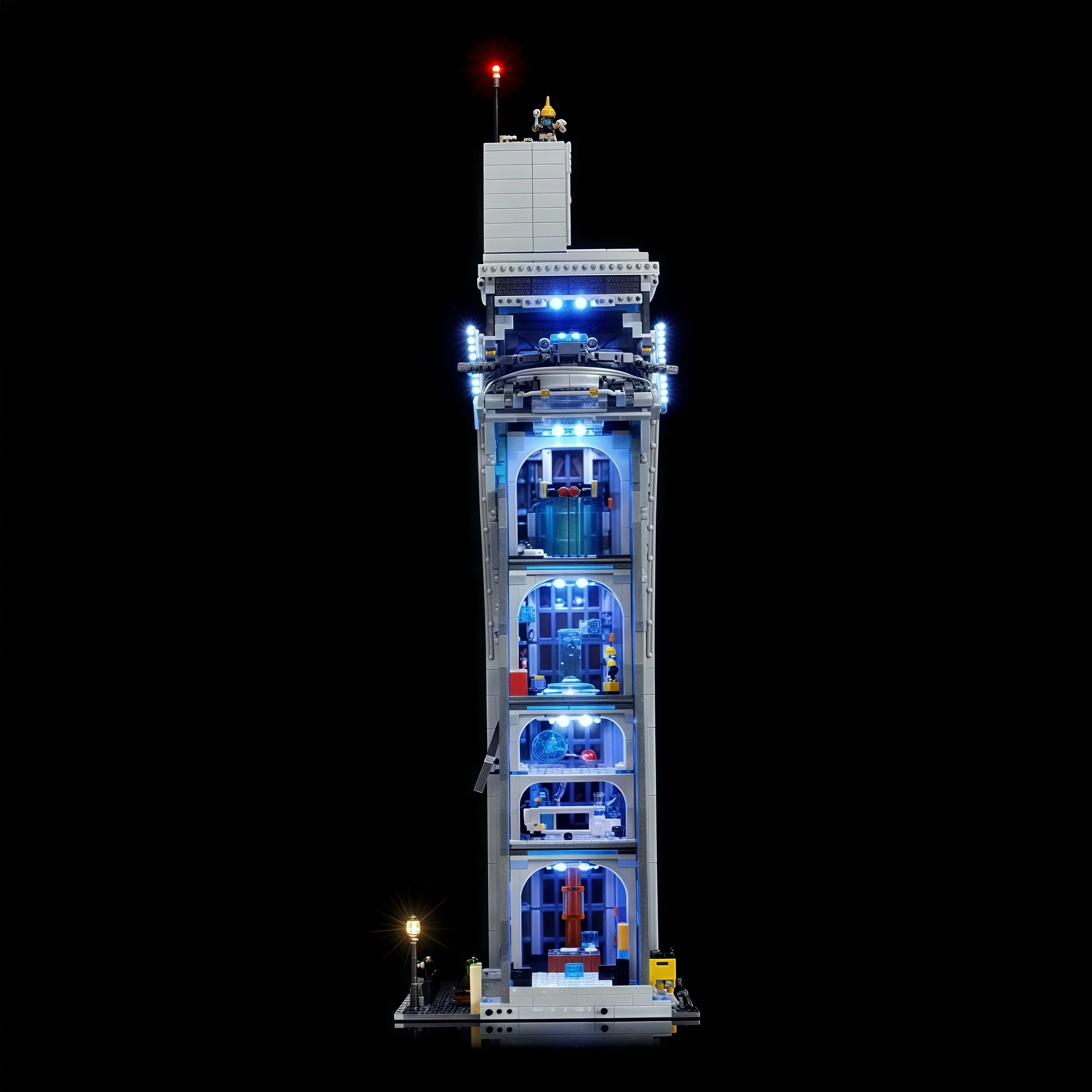 Decorative LED Lighting (No Model) For LEGO 76269 Marvel Avengers Tower Light Up your Building Blocks With Battery box - view 2