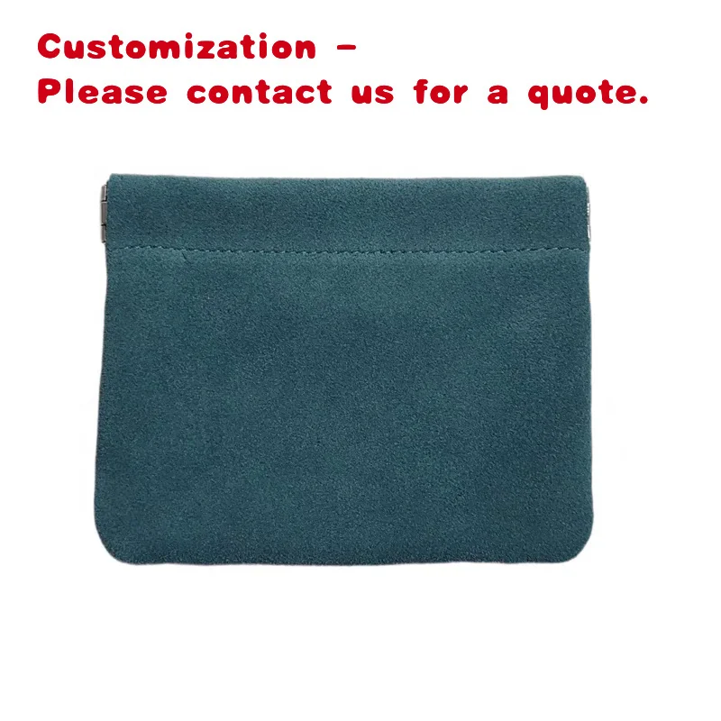 custom.Luxuriöser Schmuckbeutel aus Wildleder, Premium-Aufbewahrungsbeutel, elegante Schmuckverpackung und Präsentation