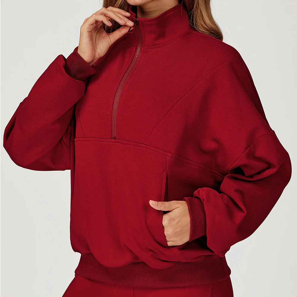 

Yoga Clothes Windproof Warm Sportswear Woman Running Long Sleeve Sweatshirt Sports Jackets Top Women Workout Tops Activewear ﻿