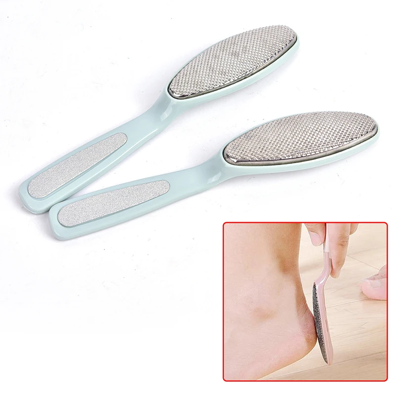 1PC New Foot Skin Foot Clean Scruber rimozione della pelle dura strumenti per la cura della spazzola per Pedicure colore casuale