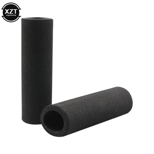Imagen 2 del producto Mango antivibración Universal para motocicleta, cubierta de agarre de espuma, empuñaduras de esponja para manillar, piezas de bicicleta, 2 uds.