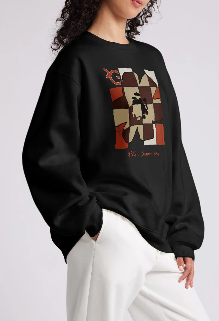 PG 2025 سترة نسائية غير رسمية على الموضة جديدة للخريف والشتاء بلوفر نسائي كلاسيكي دافئ سترة تريكو