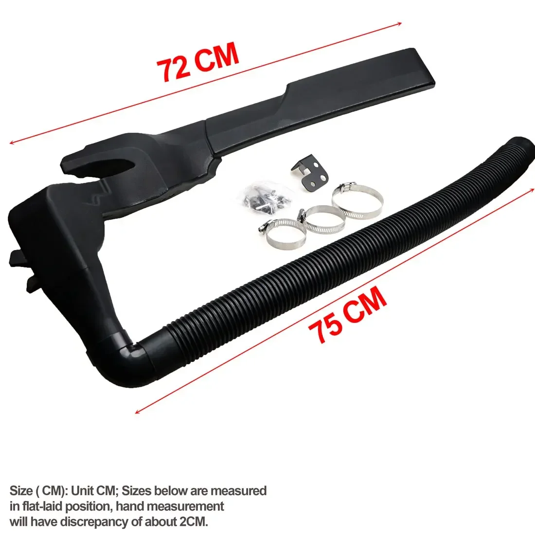 Accesorios exteriores de coche LLDPE Snorkel 4x4 Set para Jimny JB64W JB74W 4 generación 2019 + piezas de automóvil Kits de snorkel de entrada de aire RHD