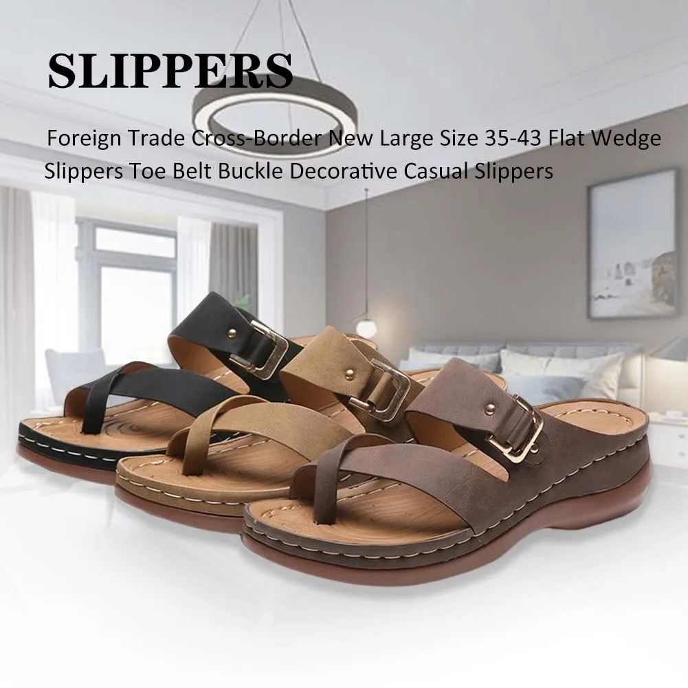 High Heel Slipper For Women Lightweight Comfortable Beach Shoes For Shopping