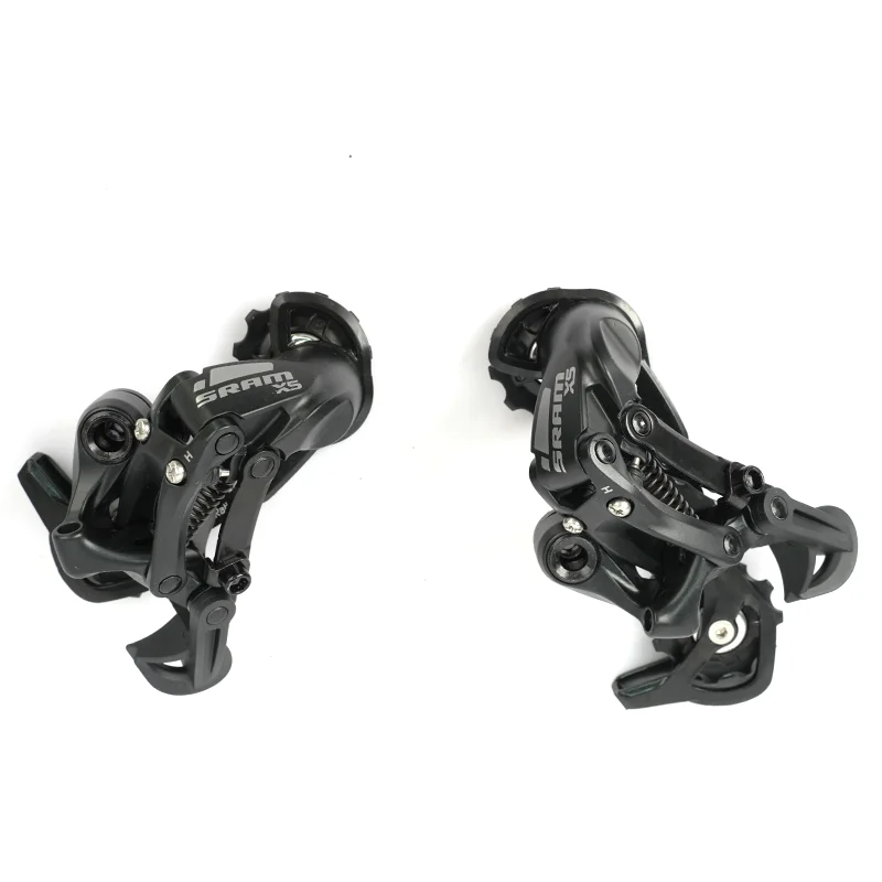 SRAM X5 REAR DERAILLEUR 10/9/8/7 SPEED Blackr REAR DERAILLEUR short OR Medium CAGE MTB /FOLDING bike Groupset Bike Kit