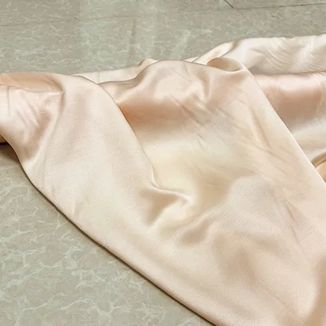

2M/3M/5M Classic Satin Cotton Shirt Dress silk fabric Breathable & Skin-Friendly