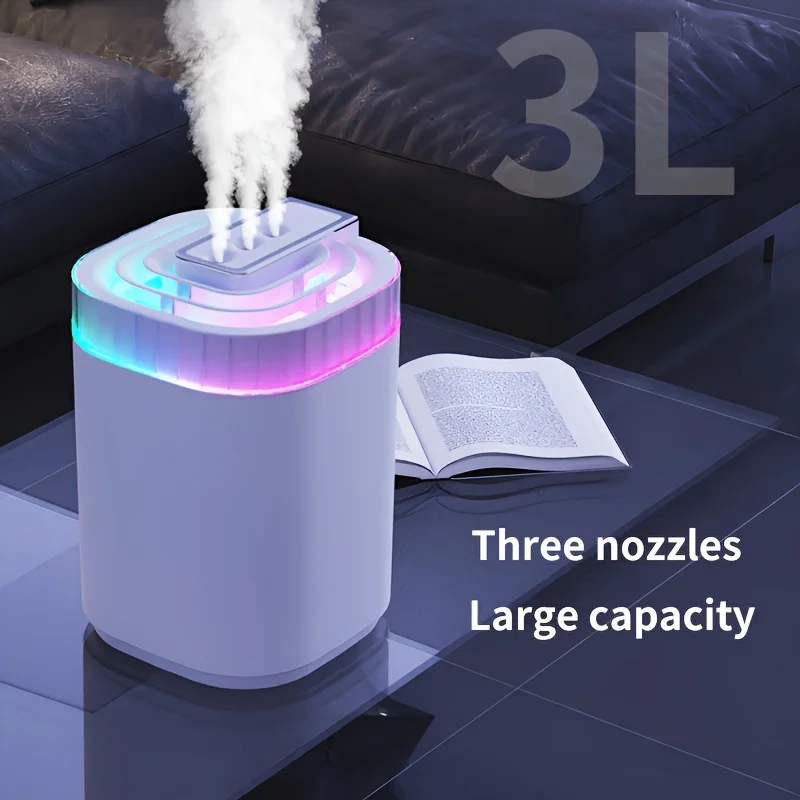 

1pc Mini Cool Mist Humidifier - Portable Ultrasonic Air Humidifier with Soothing Mist - Perfect Gift for Teachers Day, Halloween