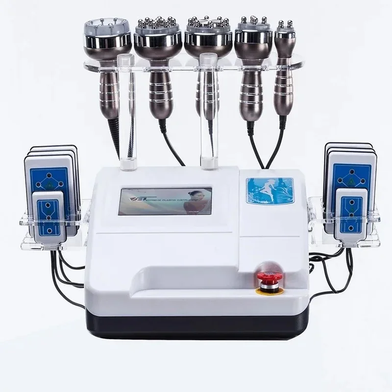 40k 6 in 1 cavitation ultrasonic lase Vacuum Abdomen Lipo Removal Body Sculpting beaut Massager weight loss machine
