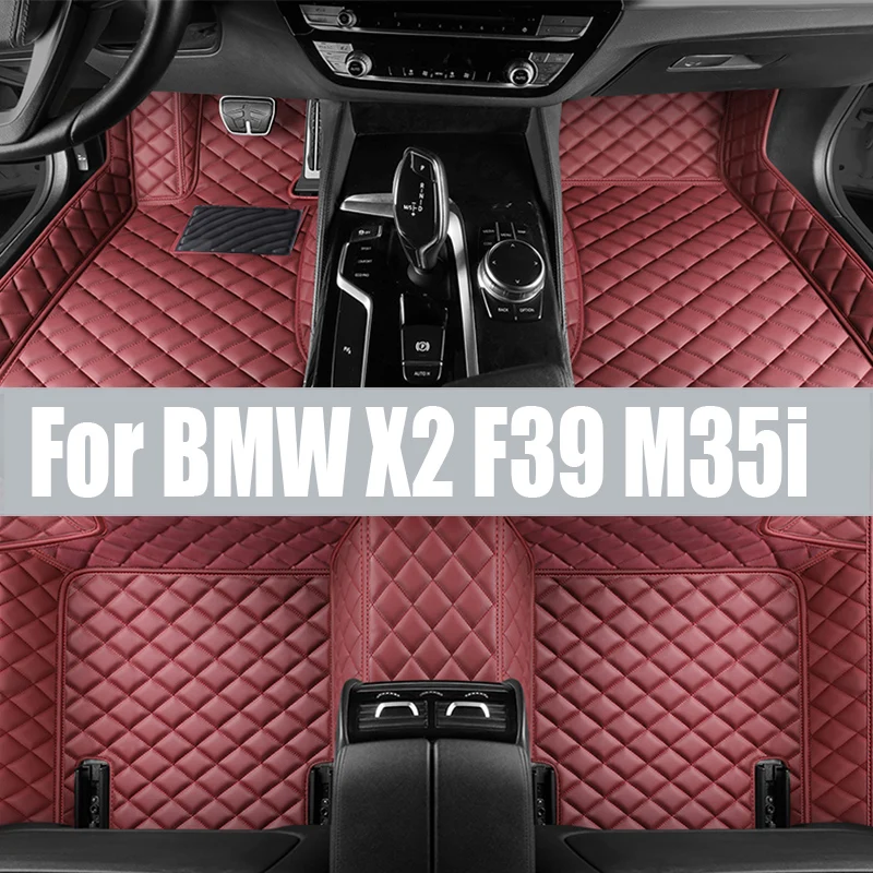 

Car Floor Mat for BMW X2 F39 M35i 2018~2023 2019 Parts Special Foot TPE Interior Liner Carpet Pad Custom Cover Rug trunk mat