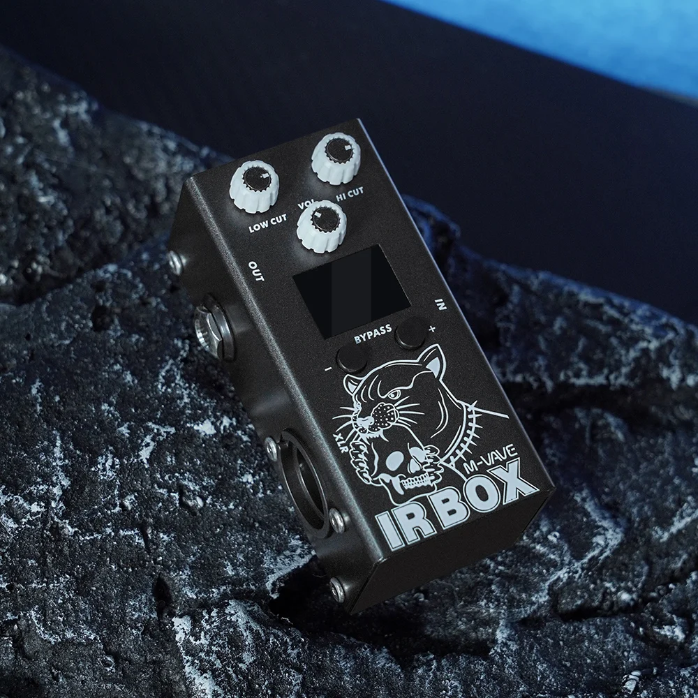 M-VAVE IR BOX تأثيرات دواسة صندوق مكبر الصوت محاكاة باس تأثير الغيتار دواسة XLR منفذ الإخراج 6.35 مللي متر المدخلات/الإخراج الغيتار ملحق #6