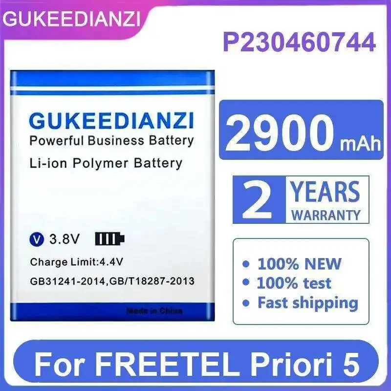 

2900Mah Long-Lasting Performance For Freetel Priori 5 P230460744 Mobile Phone Battery