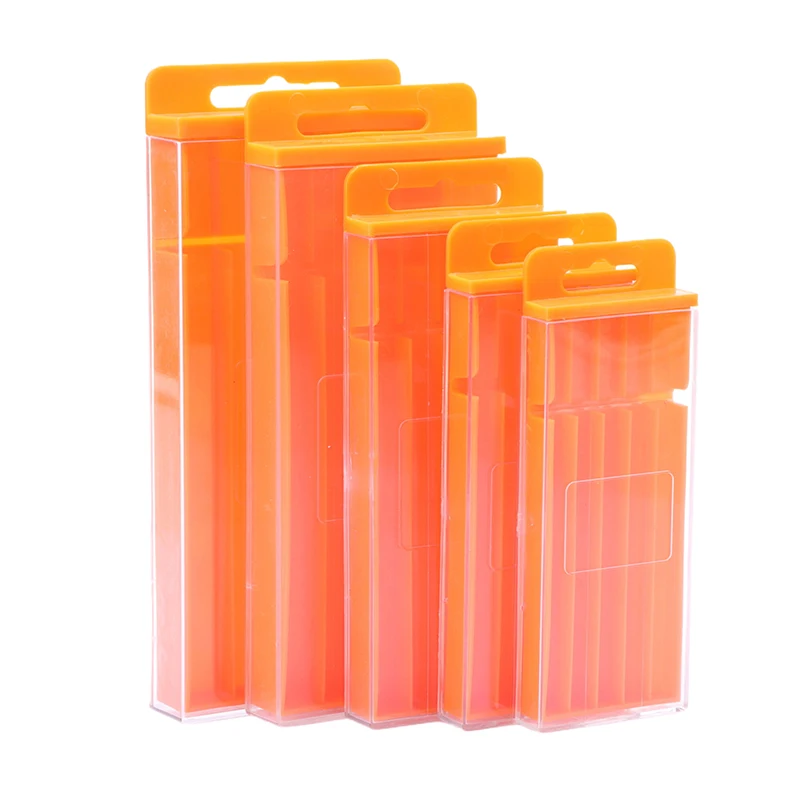 Drill Empty Box  Drill Storage Box Plastic Drawing Box Special Tool Box For Twist Drill Tap Accessories Parts Storage Box