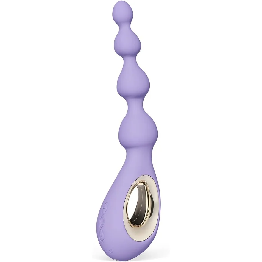 

LELO Soraya Beads Vibrating Anal Beads Massager with Bow-Motion Technology and 8 Vibrating Patterns, Adult Anal Toys