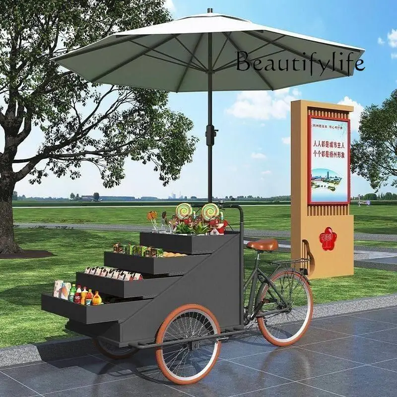 Outdoor camping mobile upside down donkey stall dining car scenic drinks coffee snacks float