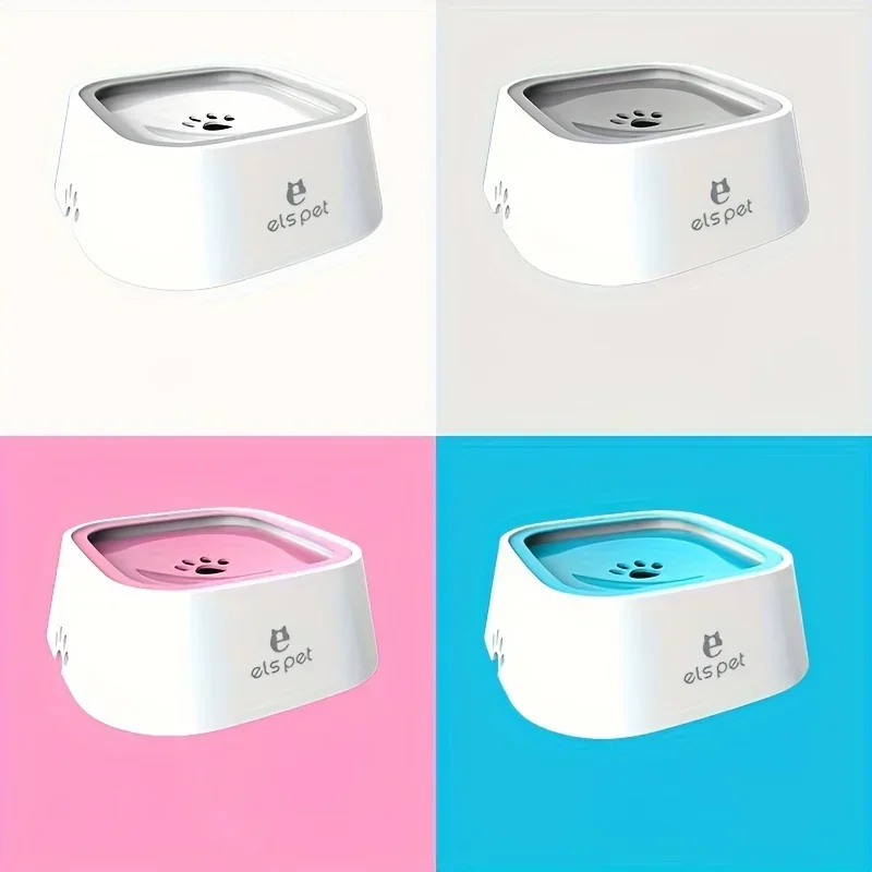 

1Pcs Dog Water Bowl Dog&Cat Bowl Slow Water Feeder No-Spill Pet Water Bowl Slow Feeder Dish