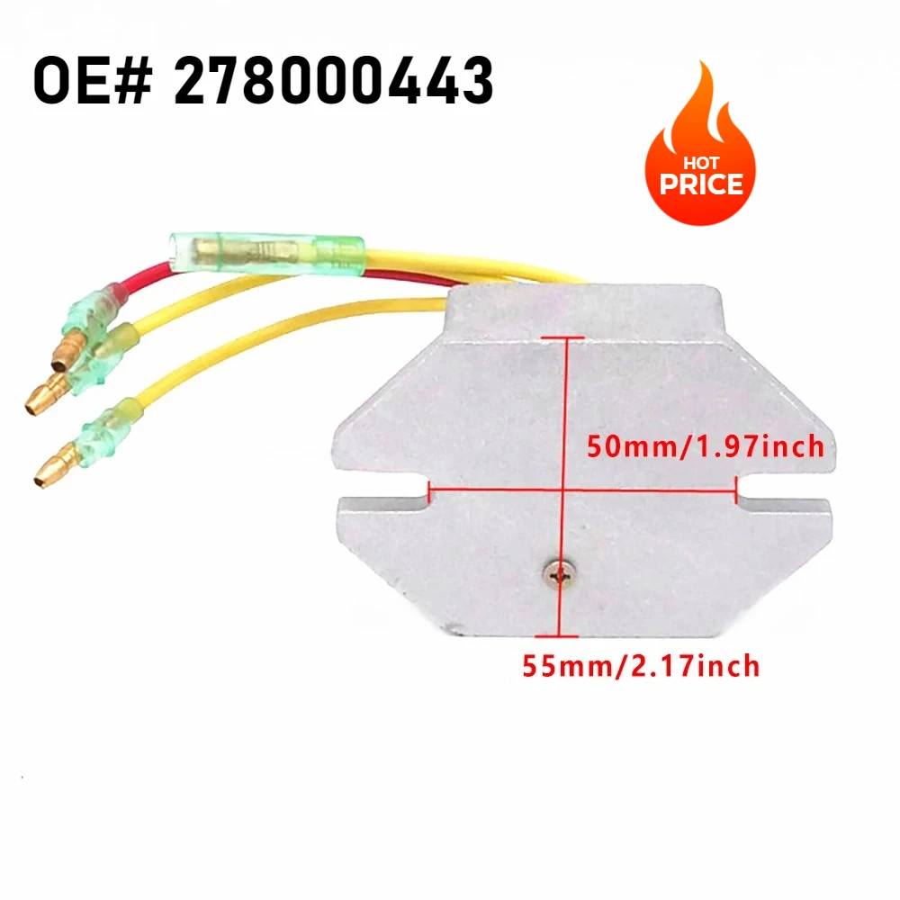 

4 Wires Voltage Regulator Rectifier for SeaDoo 720 800 SP GSX GTX SPX XP 278000443