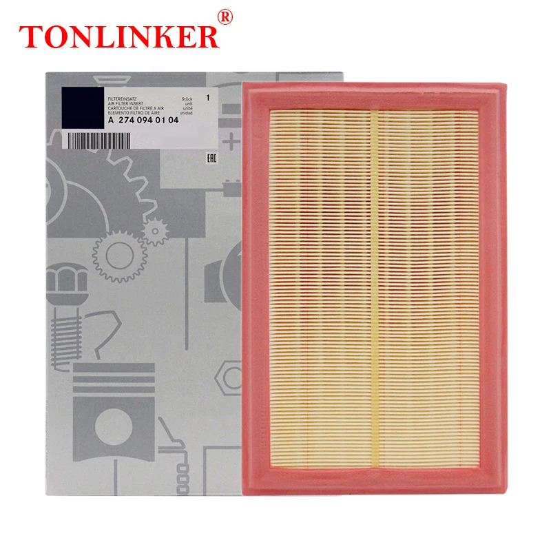 TONLINKER Cabin Air Filter Oil Filter For Mercedes Benz E Class W213 S213 2016-2022 C238 A238 E200 4MATIC E300e E300 Sport E350e