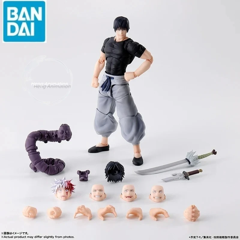 【En Stock】Figuras de Acción Originales de Bandai S.H.Figuarts Shf Toji Fushiguro Jujutsu Kaisen en Stock, Colección de Anime, Juguetes Modelo