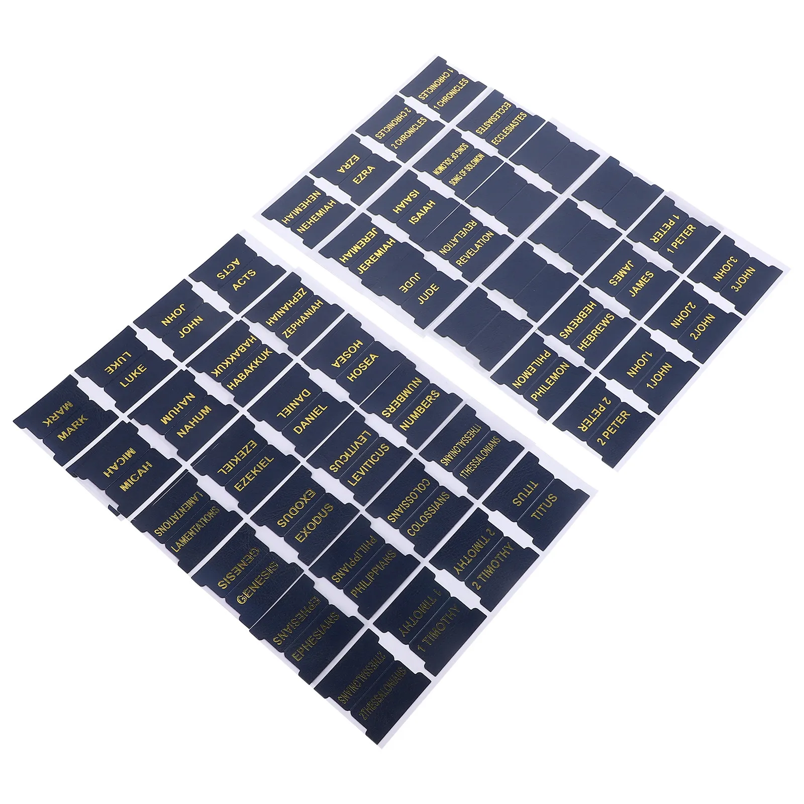 

1Set Bible Index Tabs Sturdy PU Index Book Tabs for Study Bible Students Writers Graduates Easy Find Reading Area Blank