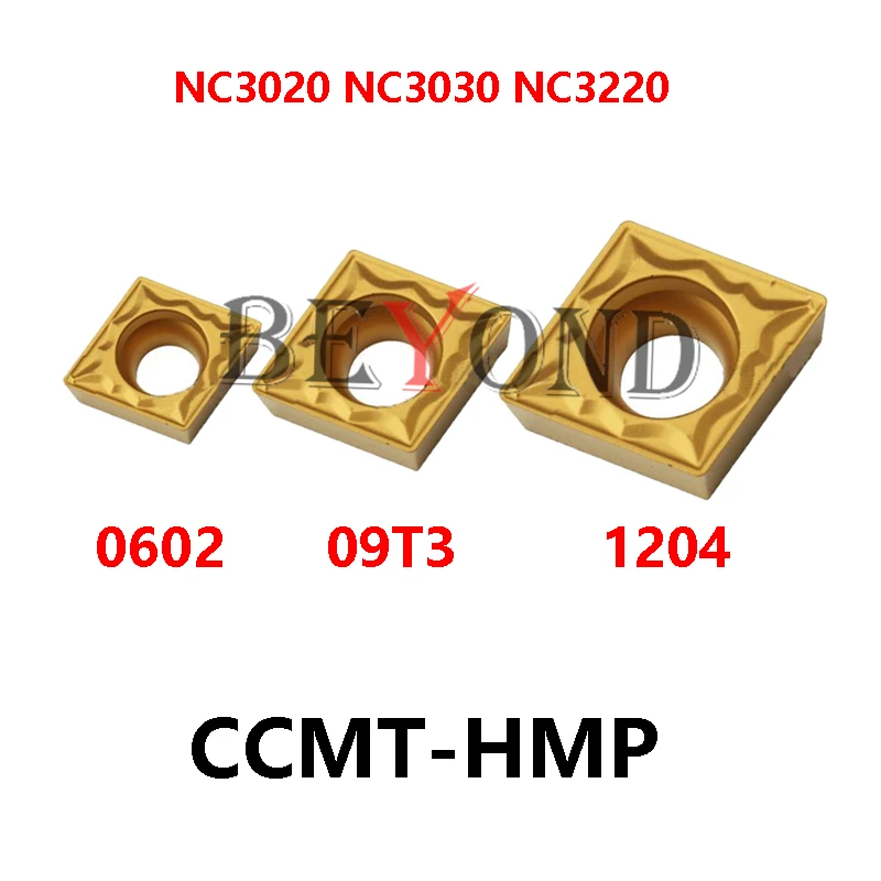 

100% Original CCMT 060202 CCMT060204-HMP CCMT09T304 CCMT09T308 CCMT120408 NC3020 CCMT120404 Carbide Inserts For Processing Steel