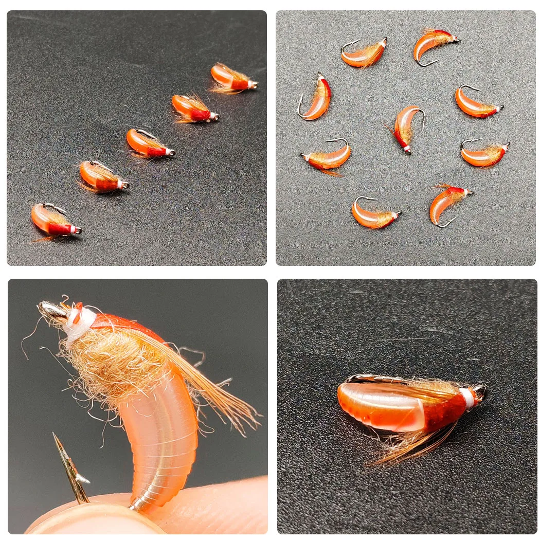 Cebo artificial para trucha: ninfas, scuds rojos y moscas húmedas - imagen 5