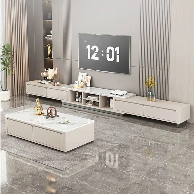 Modern Living Room Tv Stands Cabinets Floor Luxury Salon Universal Storage Tv Table Aesthetic Organizer Muebles Home Furniture