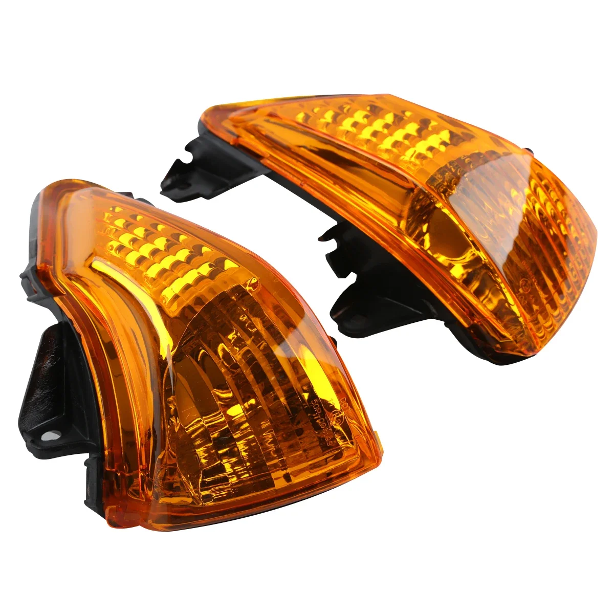 

Объектив мотоцикла, указатель поворота, сигнал Winker для Kawasaki ER6N ER6F ER6R 2009-2011 2010, черный/прозрачный/оранжевый