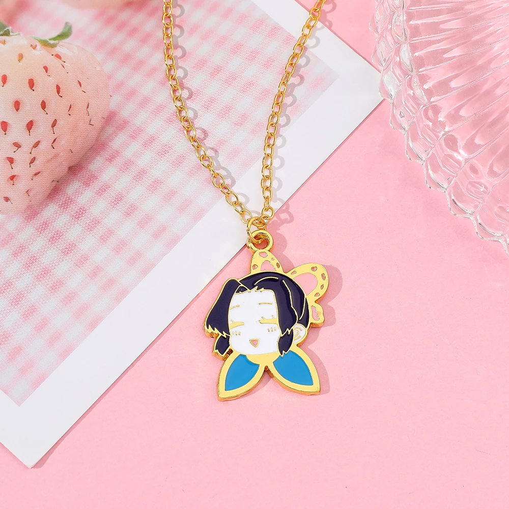 Милый эмалевый кулон с изображ – обзор и цена Anime Pendant Necklace