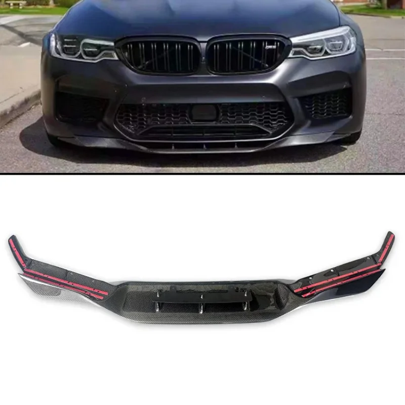 

RKP Style Front Lip for 5 Series F90 2016-ON Carbon Fiber Front Bumper Lip
