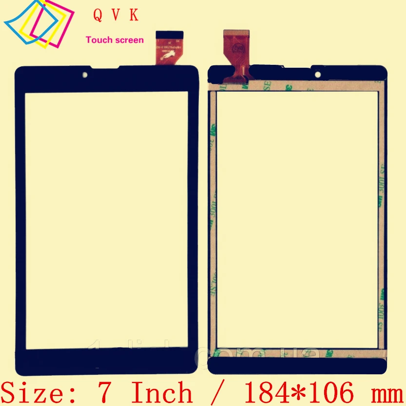 Black 7 Inch for iRbis TZ730 TZ731 TZ732 TZ733 TZ734 TZ735 TZ736  TZ738 TZ745 Tablet PC Capacitive Touch Screen Digitizer Sensor