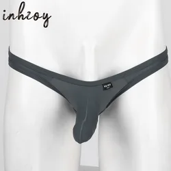 Suspensorio de Nariz de elefante para hombre, ropa interior Sexy, bolsa para bulto, vaina de pene, Bikini, tangas, bragas, lencería sexual erótica