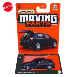 Oryginalny samochód Matchbox 1/64 Diecast Moving Parts 1995 Volkswagen Golf Mk3 Model pojazdu Zabawki dla chłopców Kolekcja Prezent urodzinowy