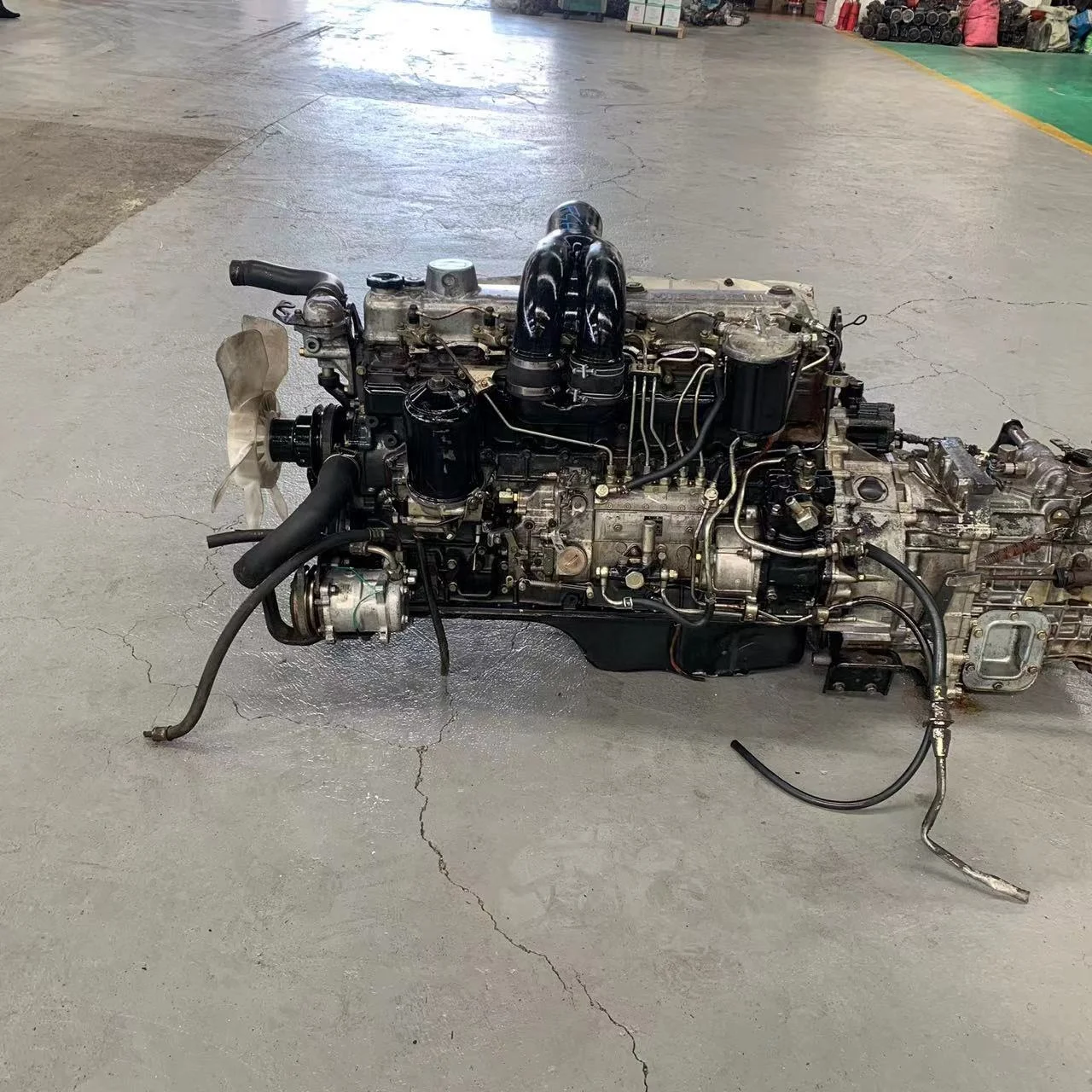 Original Used Japanese Mitsubishi 6D14-3A Diesel Engine 6 Cylinder Long Block for GT & Premium Car Models Truck Application