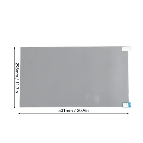 Protecteur d'écran Anti-lumière bleue, filtre anti-lumière bleue, blocage de la lumière bleue 16:9, réduit la fatigue oculaire pour PC 24 pouces LED Monitonr