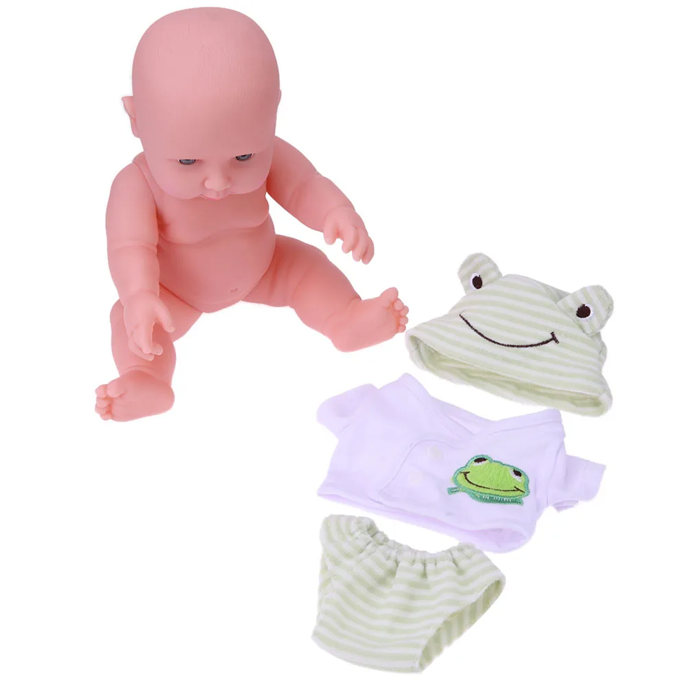 MINI Reborn ตุ๊กตา 30 ซม.ตุ๊กตาทารกแรกเกิดเหมือนจริง Multi-Function จําลองตุ๊กตาเด็กพร้อมเสื้อผ้าสําหรับชายหญิง