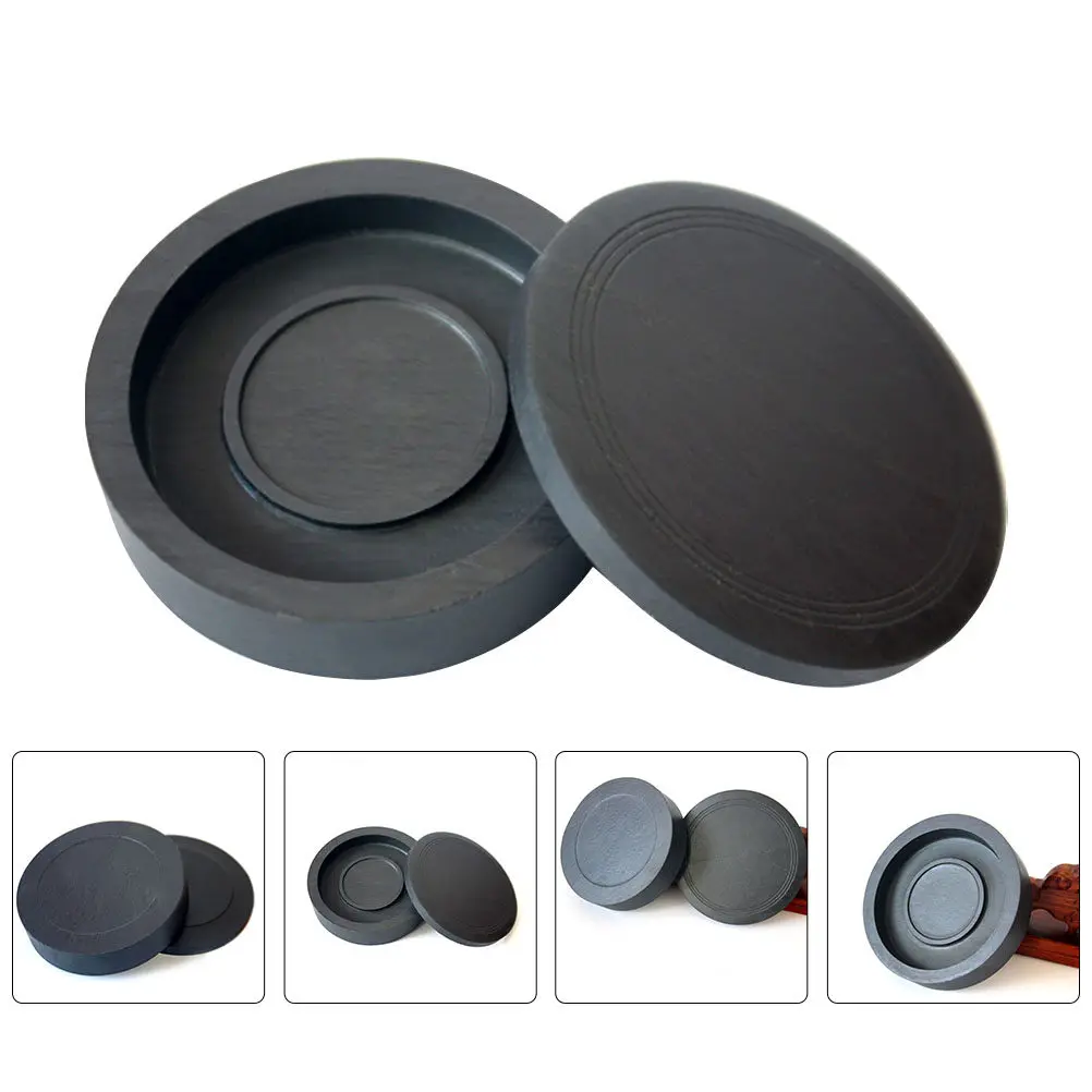 Inkstone with Cover High Quality Ink Grinding Stone for Calligraphy Painting Practice Exquisite Workmanship Cost Effective Dust