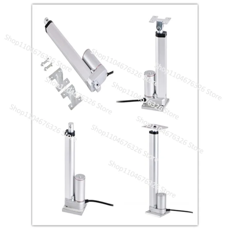 

Electric Push Rod Telescopic Rod 24V Large Thrust 12V DC Motor Industrial Lifter Small Micro Hydraulic 220v