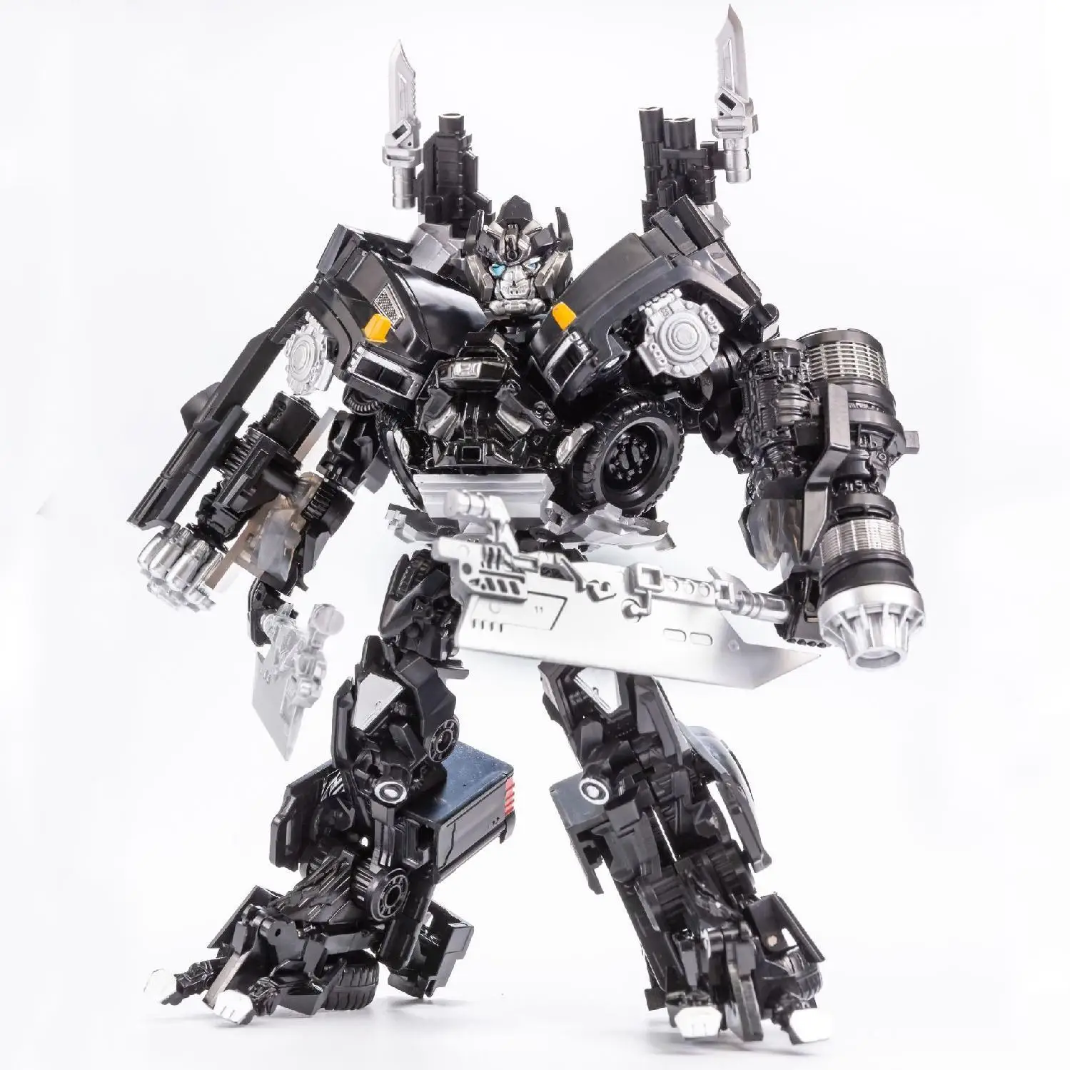 

Transformation Toy BAIWEI TW1026 SS14 Ironsheet Weapon Expert Truck Car Alloy Model Action Figure Deformation Robot Autobot LS09