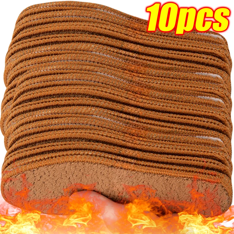 Self Heated Thermal Insoles for Shoes Wool Thicken Warm Soft Shoes Pads Breathable Skin-friendly Insoles for Feet Care Winter