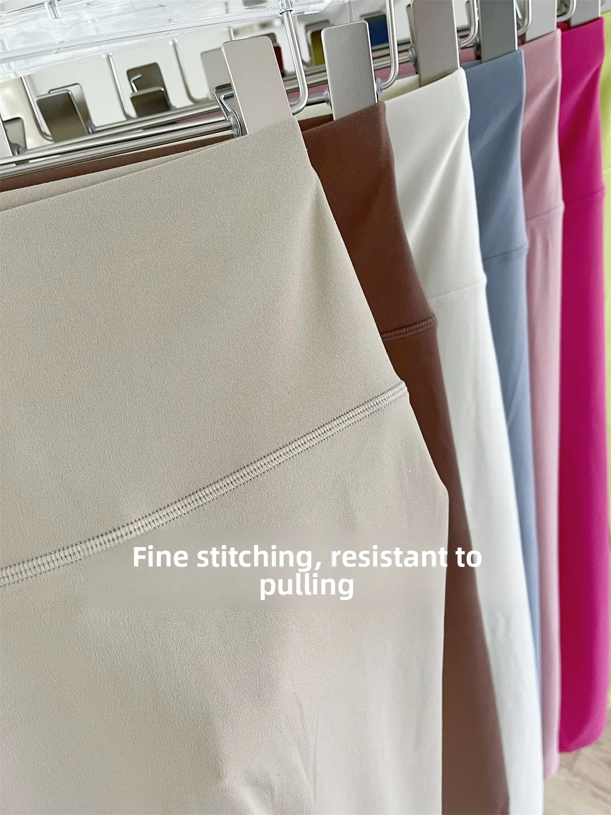 Nude Feel High Waist Yoga Pants Fitn Sports Tight Pants Qui Dry Lightweight Base Layer Exercise Trousers MONTIEL