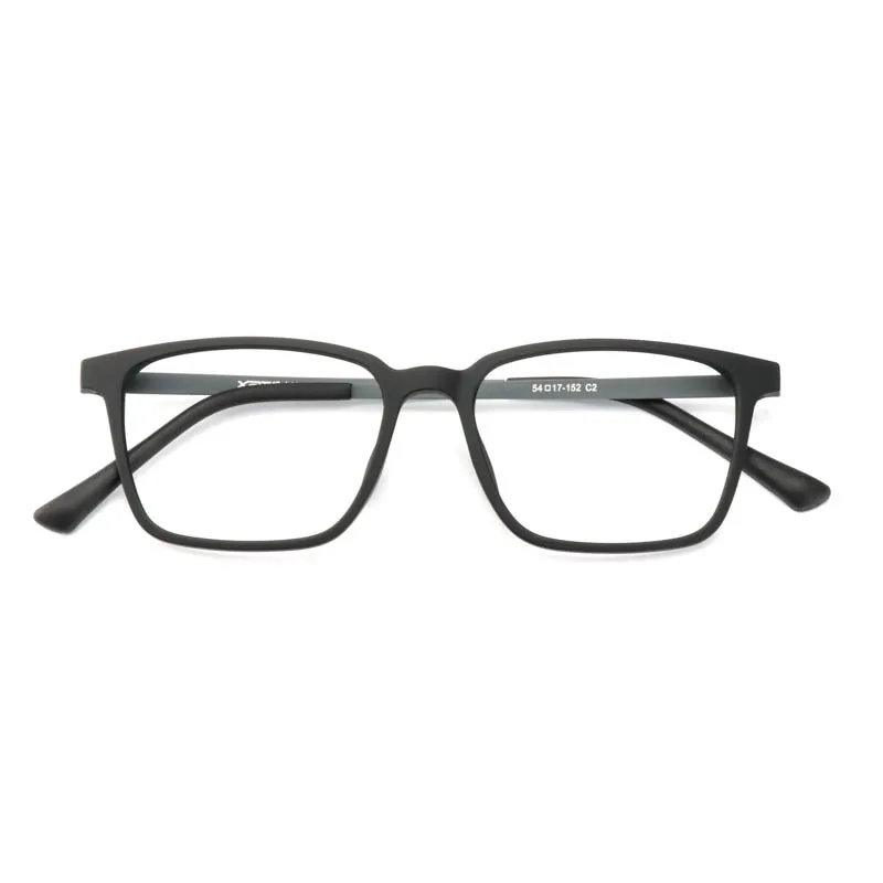 

KJDCHD Man Woman Fashion Eyewear Titanium Business Square Frame Myopia Hyperopia Progressive Optical Prescription Glasses 8723