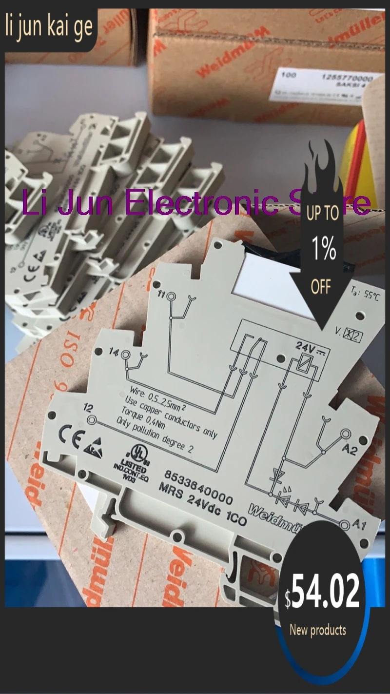 10 piezas de relé 8533640000 MRS 24Vdc 1CO RSS113024