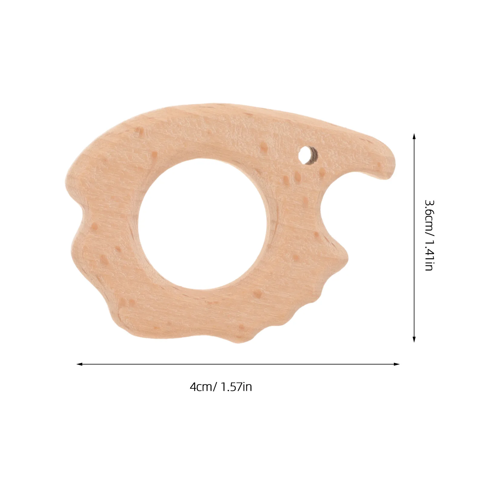Ensemble de 20 anneaux de dentition pour bébés - Design animalier en bois charmant pour l'entraînement à la préhension du bébé, anneau de dentition en bois non toxique pour nouveau-nés