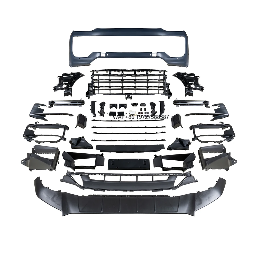 

KM Premium Turbo Front Bumper with DRL Parts High Quality Fit 9Y0.2 Upgrade for Enhanced Visual Appeal