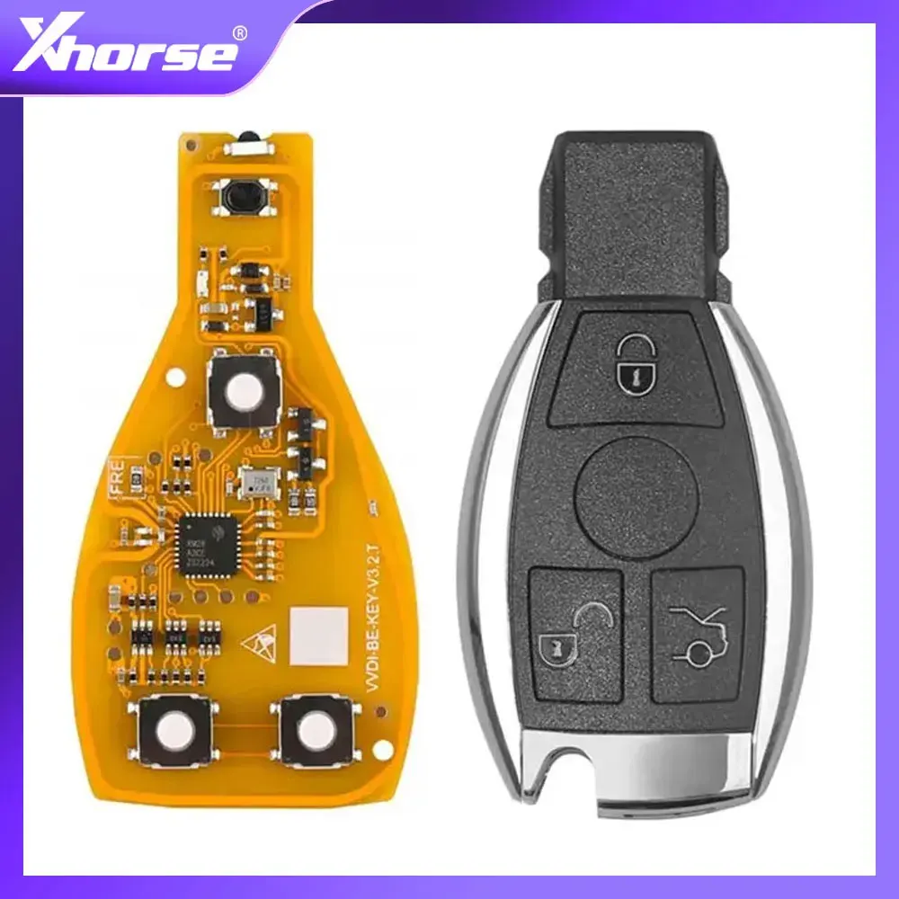 

Xhorse VVDI BE Key Pro Yellow Color for Mercedes Benz 5pcs/lot(Can Choose the Keyshell or not)