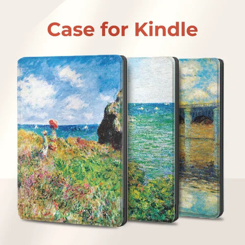 Imagen 1 del producto Funda Twosheep para Kindle Paperwhite 12th & 6/7/10/11th y para 2024 Funda protectora para Kindle 11th con Auto-wake totalmente nueva