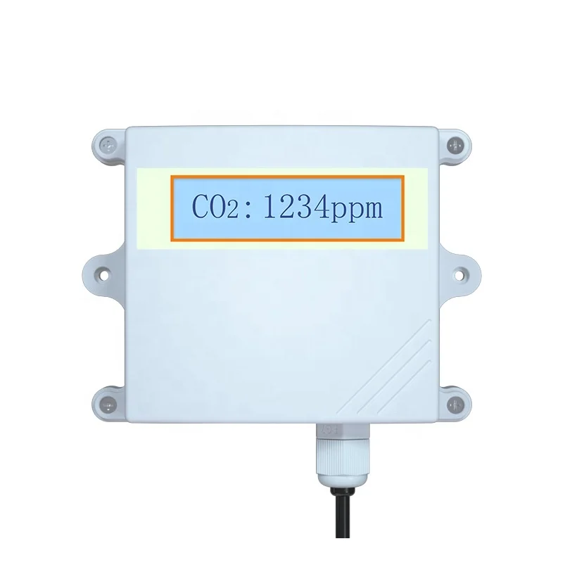 

Wall Mounted 4 20mA 0 5V 0 10V RS485 CO2 Transmitter Waterproof 2000ppm 5000ppm 10000ppm Carbon Dioxide Sensor