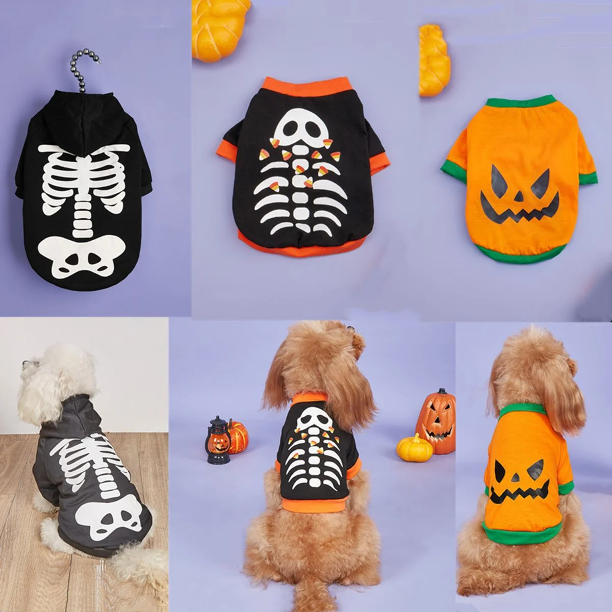 

Dog Clothes For Small Dogs Pet Hoodies Halloween Christmas Cat Puppy Warm Shirt Dogbaby Clothing For Chihuahua Costume Pet Items