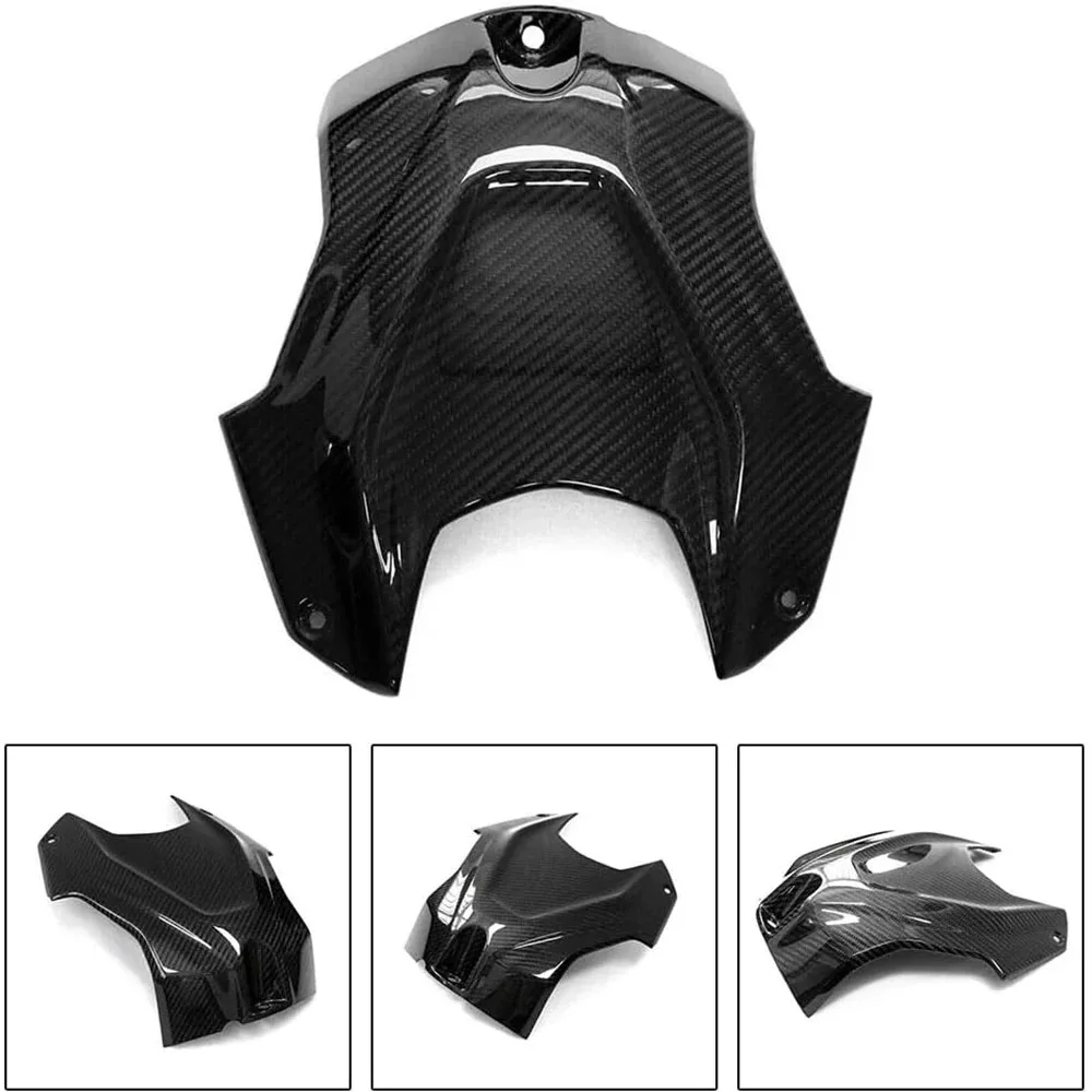 

For BMW S1000RR 2025 Carbon Fiber Motorcycle Front Tank Gas Fuel Cover Fairing Cowling Panel Box Air