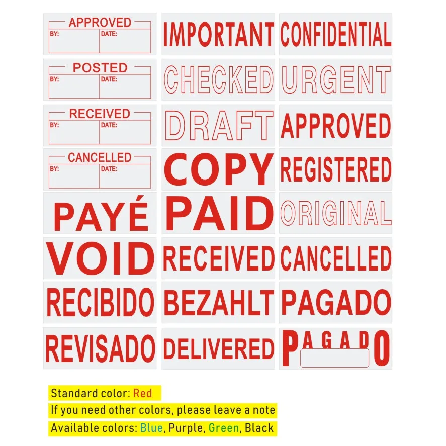 Thumbnail 4 - #66 Best Office Rubber Stamps to Buy In 2026